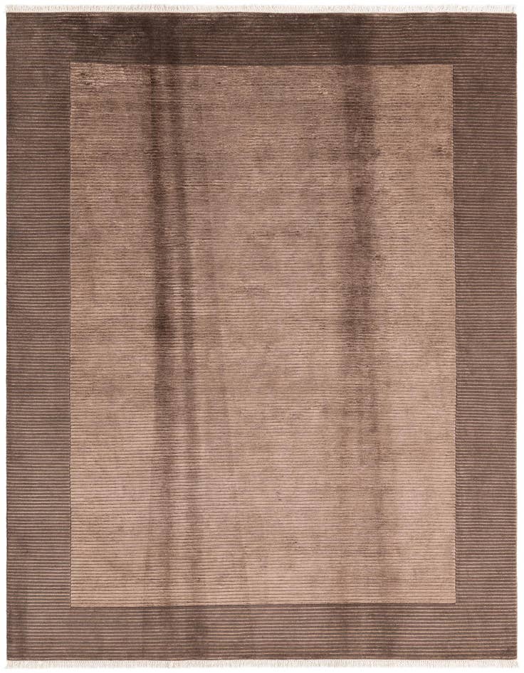 Detail image of 6' 6 x 9' 10 Hand Knotted Darya Wool Rug