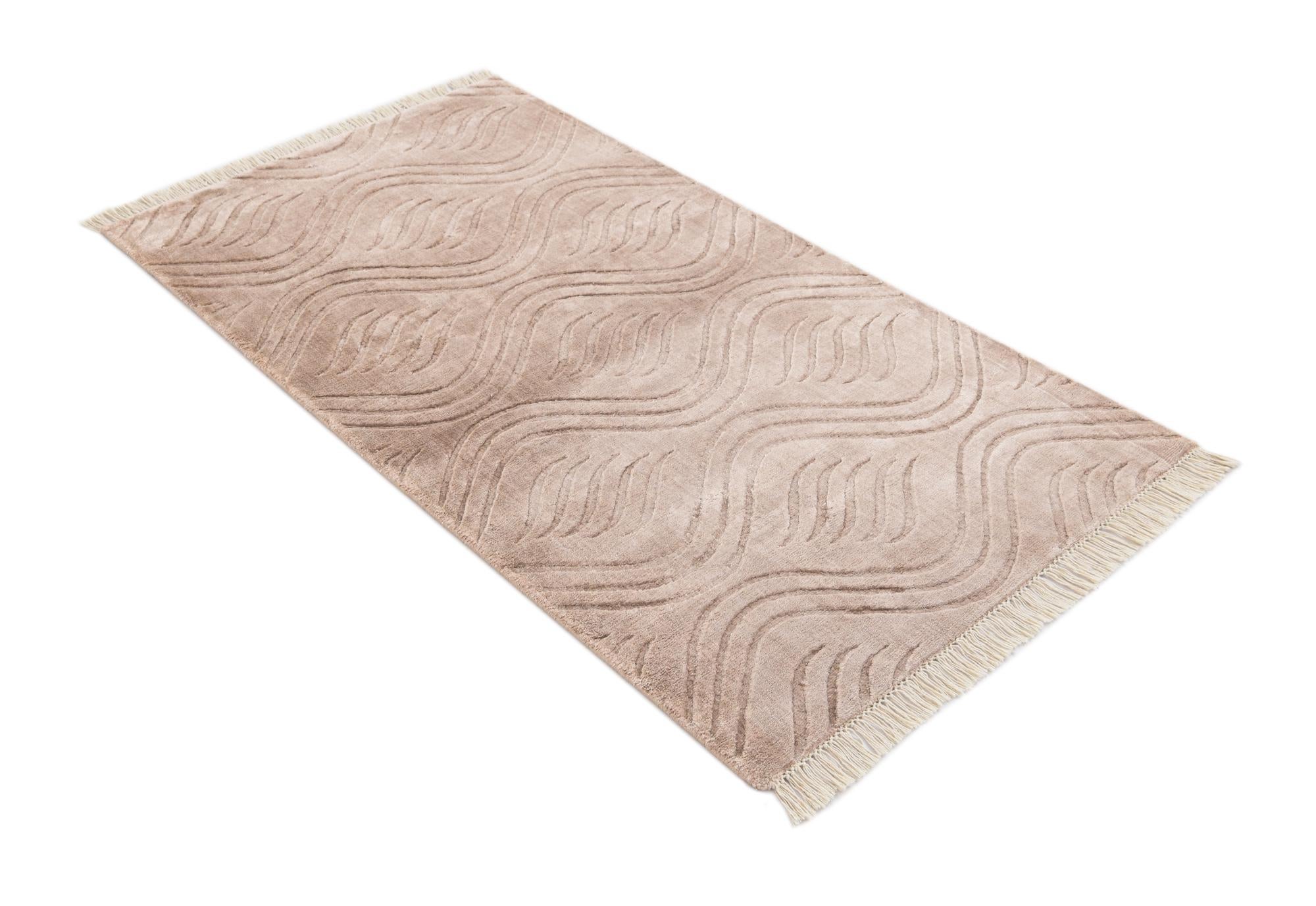 2' 7 x 4' 11 Hand Knotted Darya Wool Rug