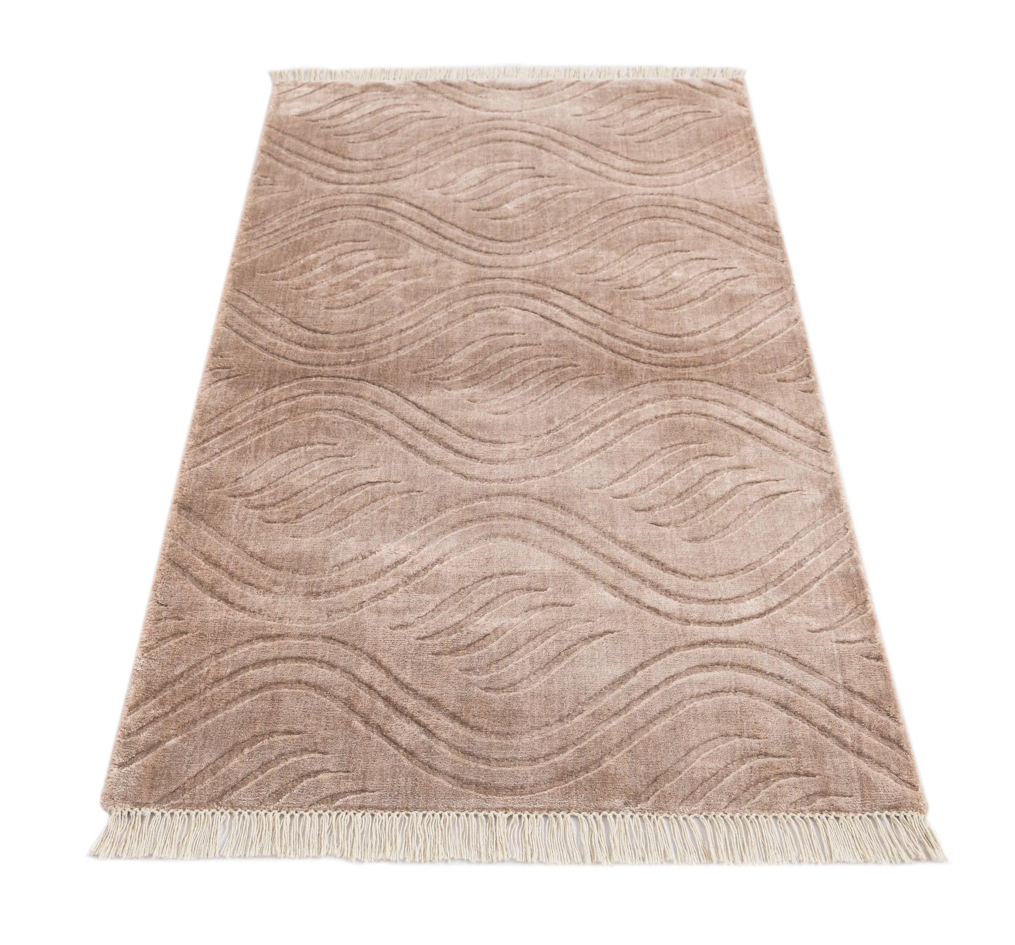 2' 7 x 4' 11 Hand Knotted Darya Wool Rug