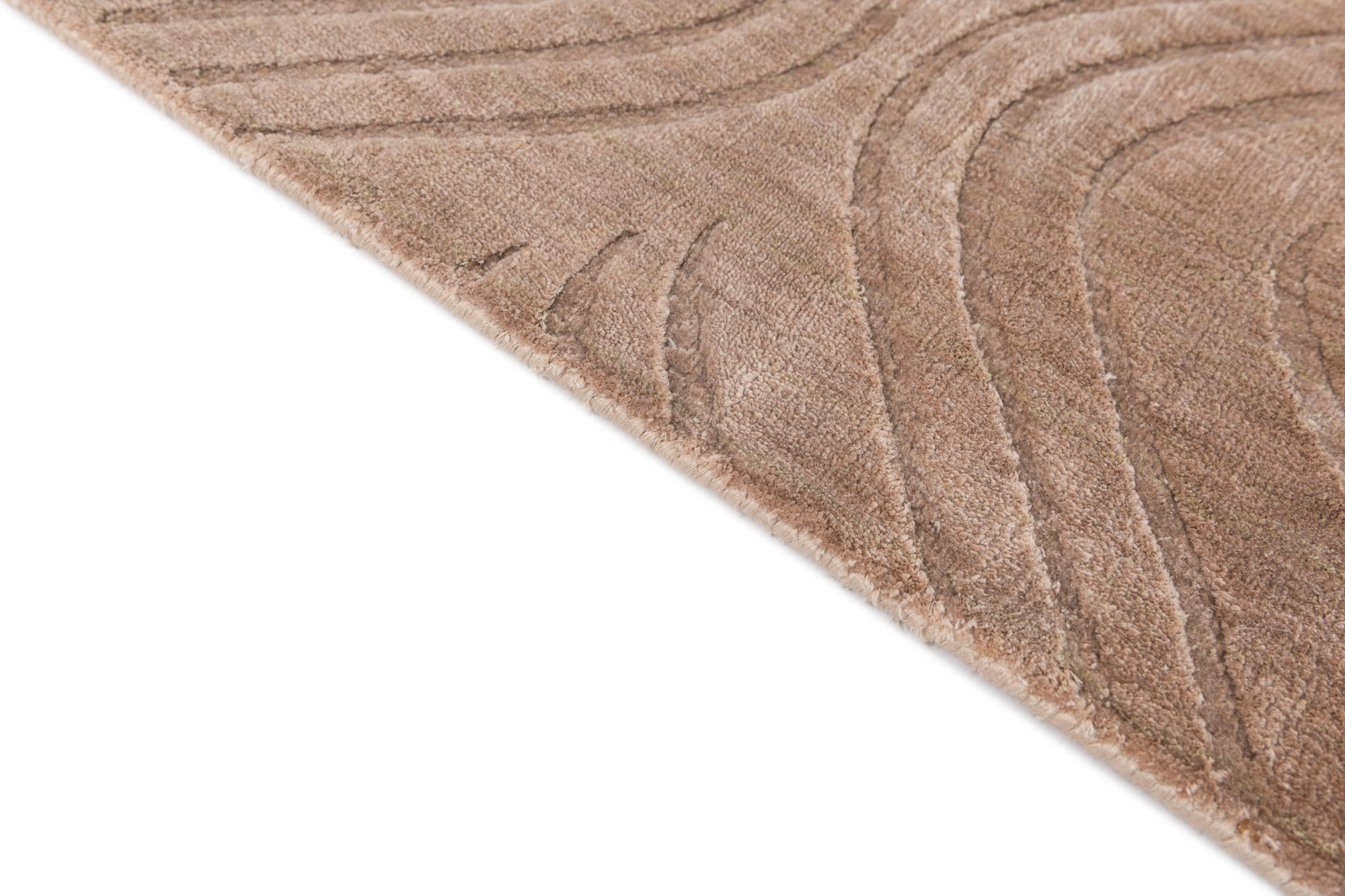 2' 7 x 4' 11 Hand Knotted Darya Wool Rug