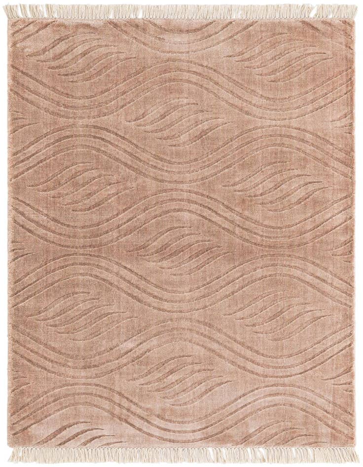 Detail image of 2' 7 x 4' 11 Hand Knotted Darya Wool Rug