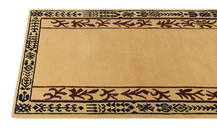 2' 4 x 4' 2 Hand Knotted Darya Wool Rug