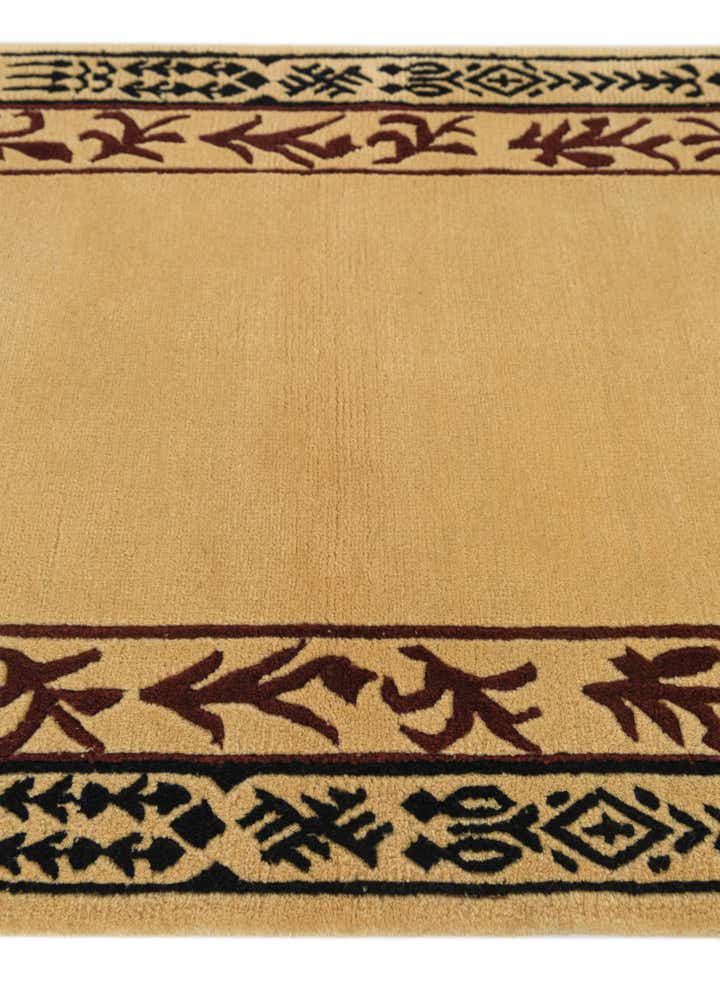 2' 4 x 4' 2 Hand Knotted Darya Wool Rug