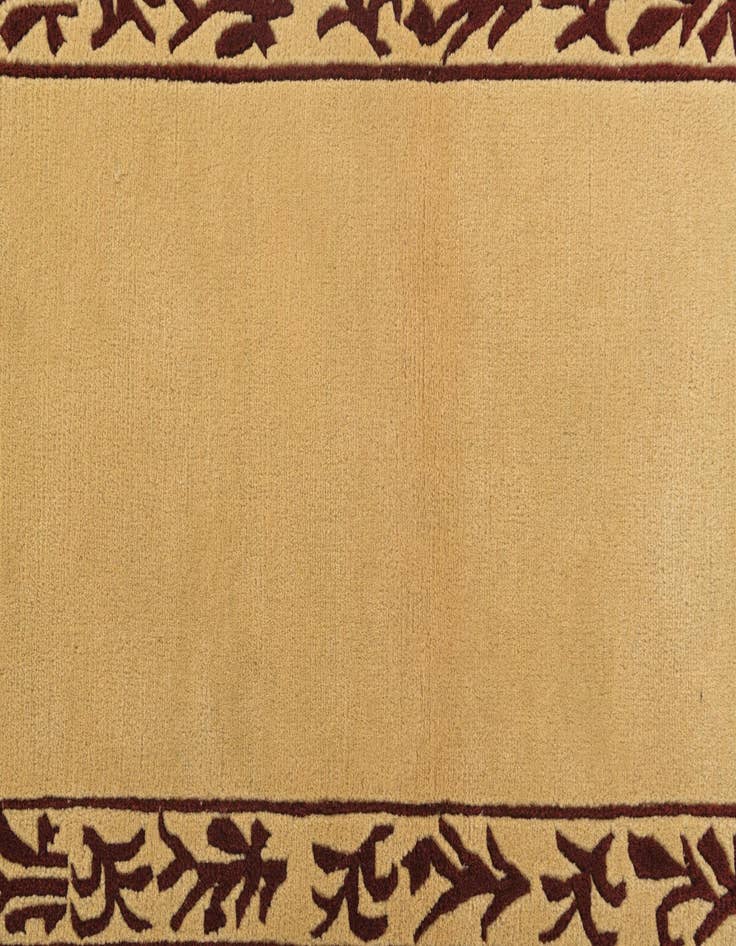 Detail image of 2' 4 x 4' 2  Hand Knotted Darya Wool Rug