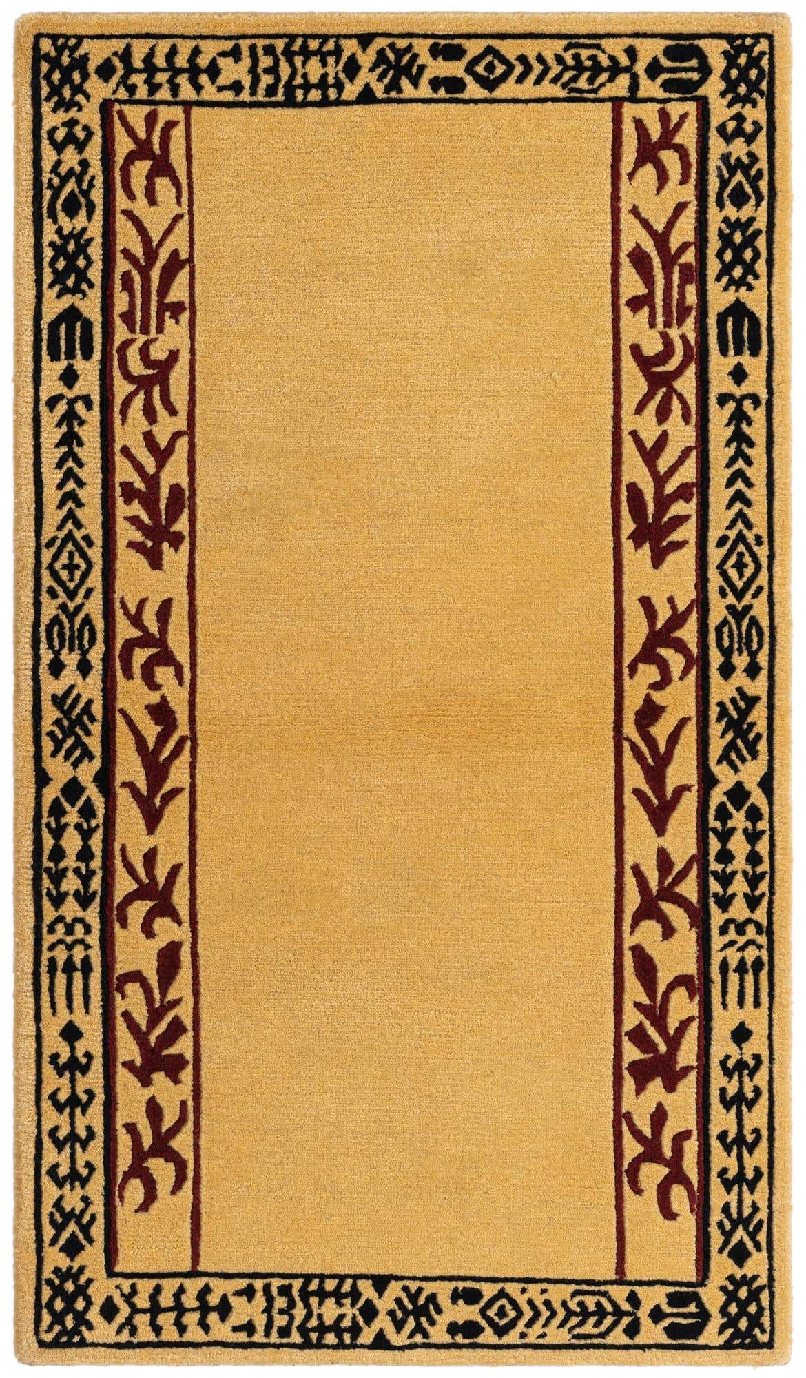 2' 4 x 4' 2 Hand Knotted Darya Wool Rug