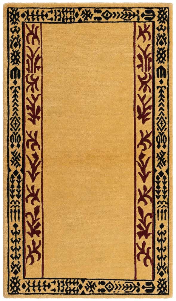 2' 4 x 4' 2 Hand Knotted Darya Wool Rug
