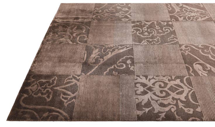 Detail image of 5' 11 x 8' Hand Knotted Darya Wool Rug