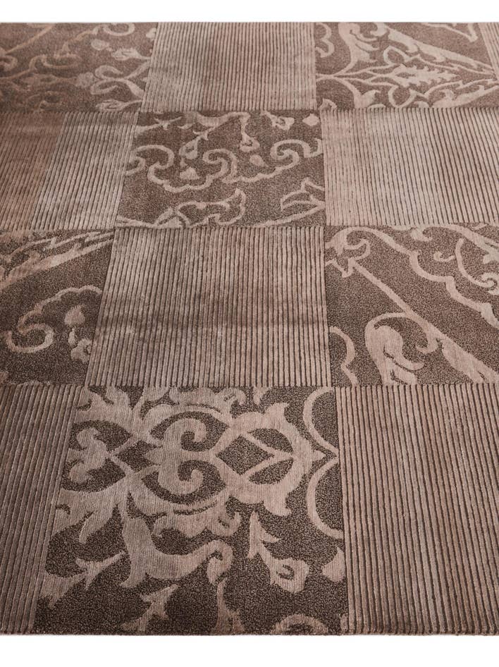 Detail image of 5' 11 x 8' Hand Knotted Darya Wool Rug
