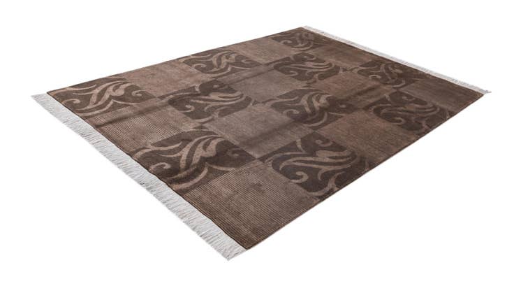Detail image of 5' 9 x 7' 10 Hand Knotted Darya Wool Rug