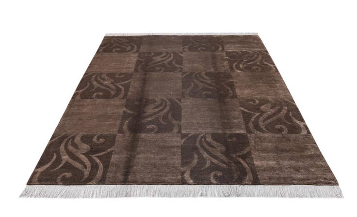 Detail image of 5' 9 x 7' 10 Hand Knotted Darya Wool Rug
