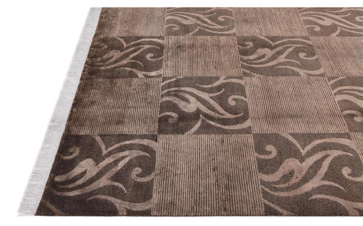 5' 9 x 7' 10 Hand Knotted Darya Wool Rug