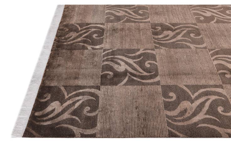 Detail image of 5' 9 x 7' 10 Hand Knotted Darya Wool Rug