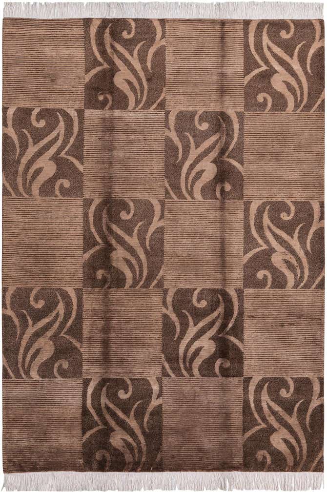 5' 9 x 7' 10 Hand Knotted Darya Wool Rug