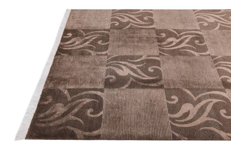 Detail image of 5' 9 x 8' Hand Knotted Darya Wool Rug