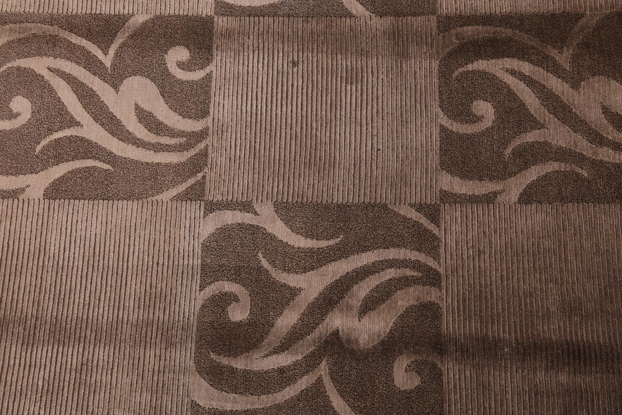 5' 9 x 8' Hand Knotted Darya Wool Rug