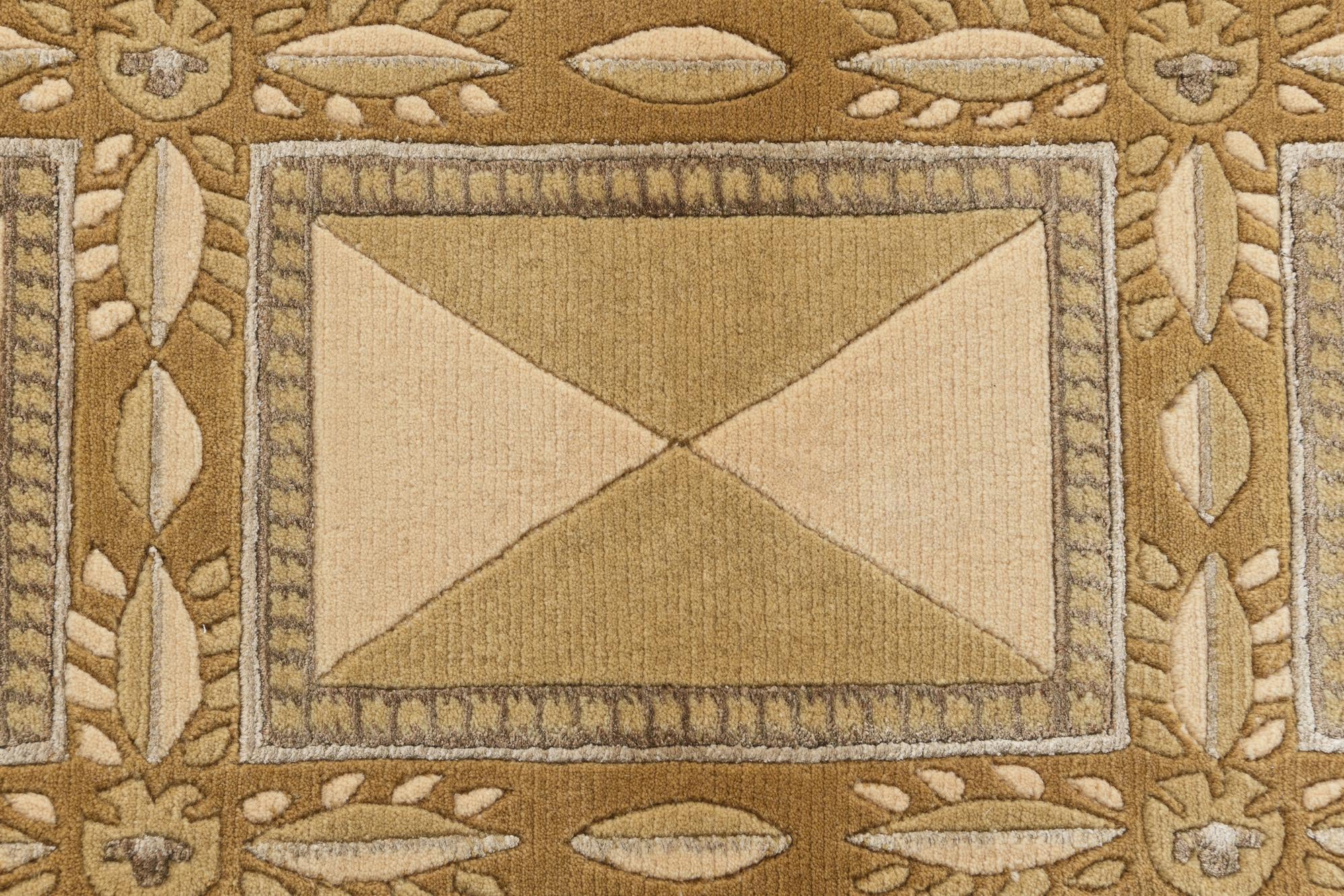3' x 4' 11 Hand Knotted Darya Wool Rug