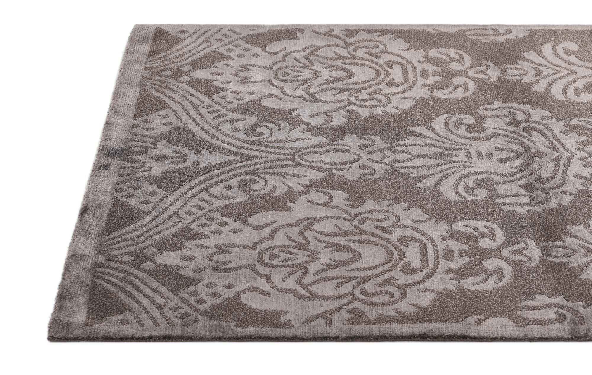 3' x 4' 11 Hand Knotted Darya Wool Rug