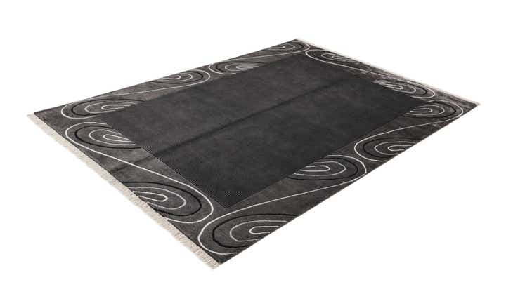 4' 7 x 7' 10 Hand Knotted Darya Wool Rug