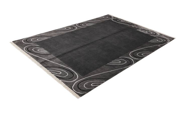 Detail image of 4' 7 x 7' 10 Hand Knotted Darya Wool Rug