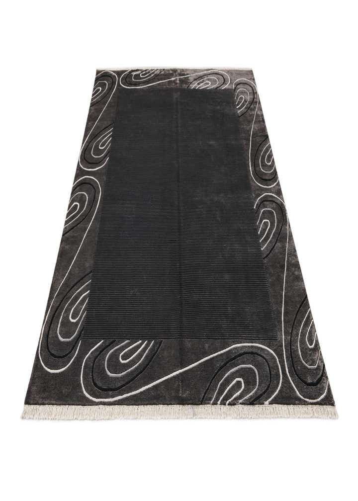 4' 7 x 7' 10 Hand Knotted Darya Wool Rug