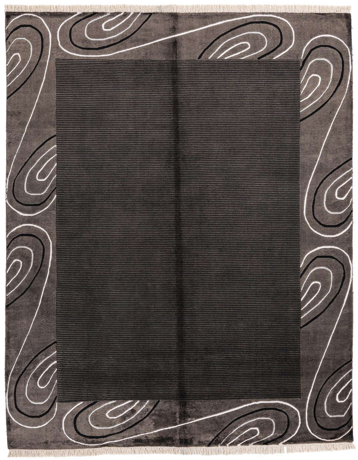 4' 7 x 7' 10 Hand Knotted Darya Wool Rug