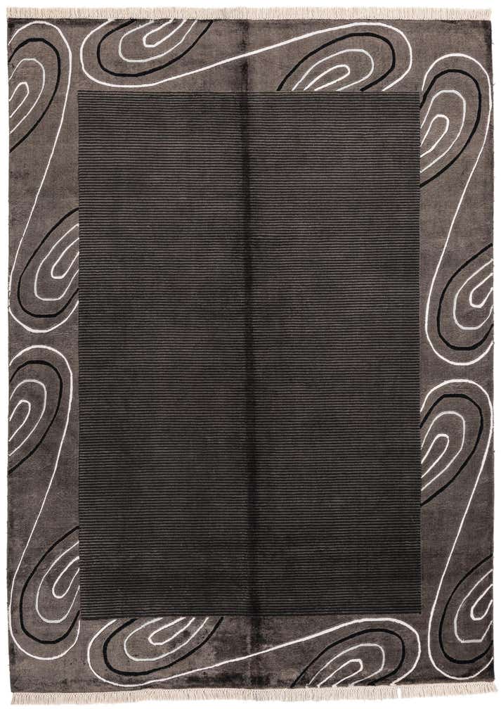 4' 7 x 7' 10 Hand Knotted Darya Wool Rug