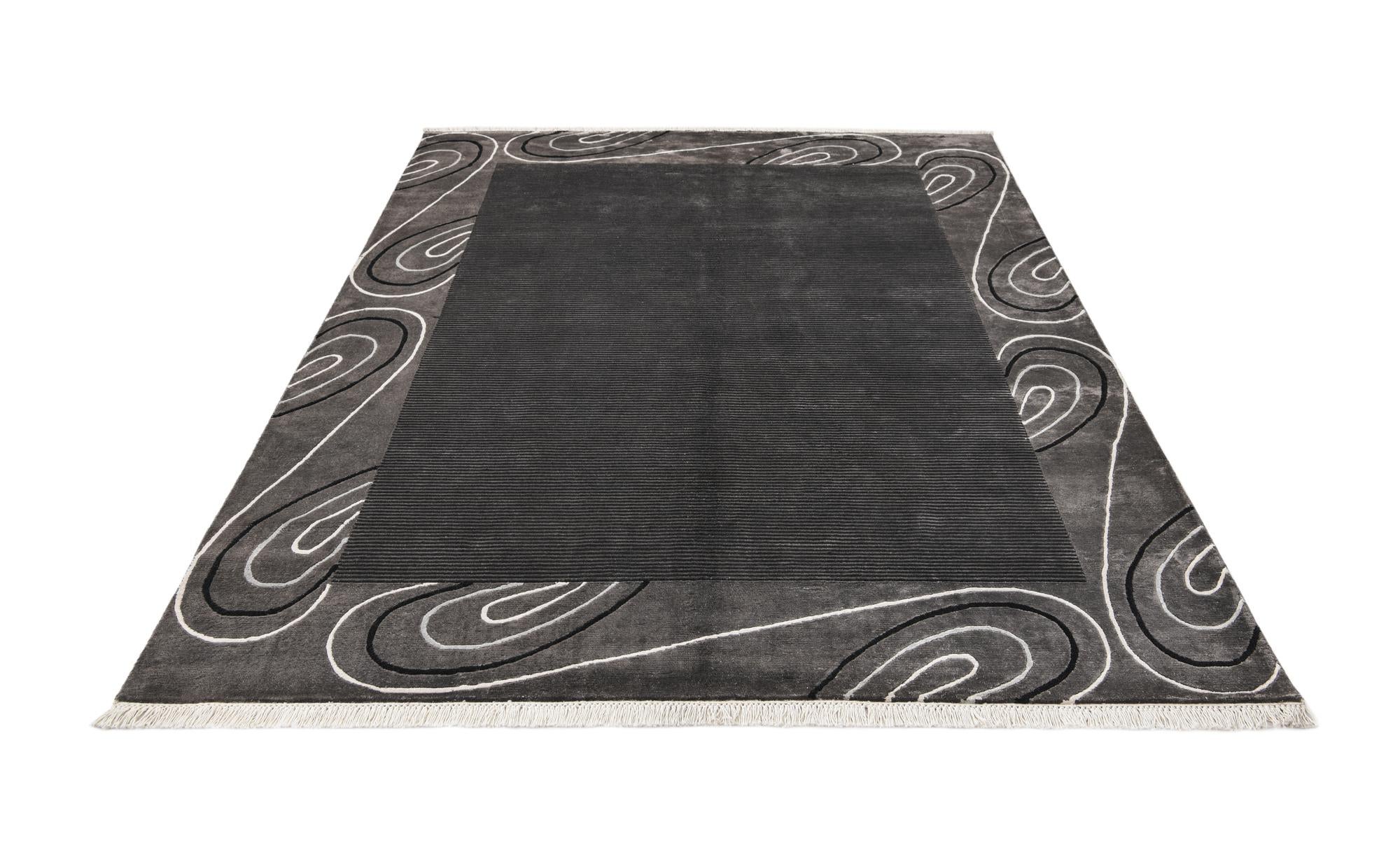 5' 6 x 7' 10 Hand Knotted Darya Wool Rug