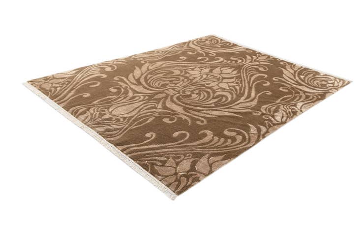 Detail image of 5' 7 x 7' 10 Hand Knotted Darya Wool Rug