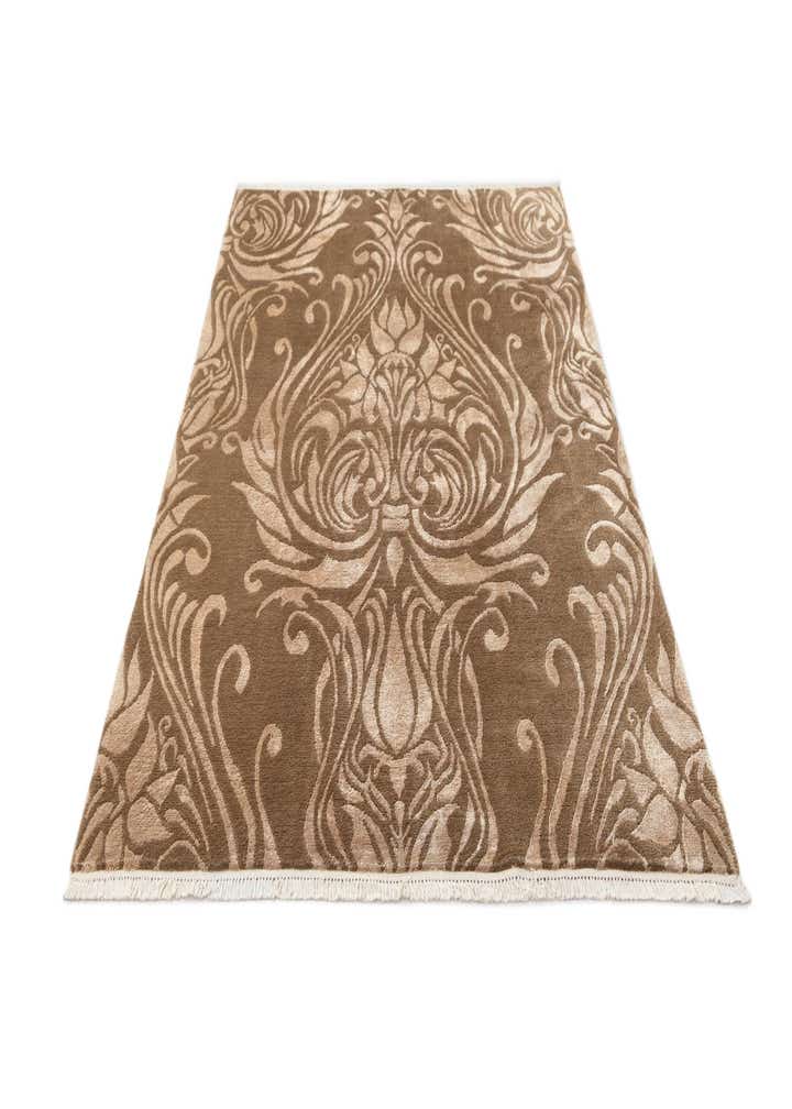 5' 7 x 7' 10 Hand Knotted Darya Wool Rug