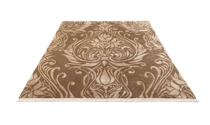 5' 7 x 7' 10 Hand Knotted Darya Wool Rug