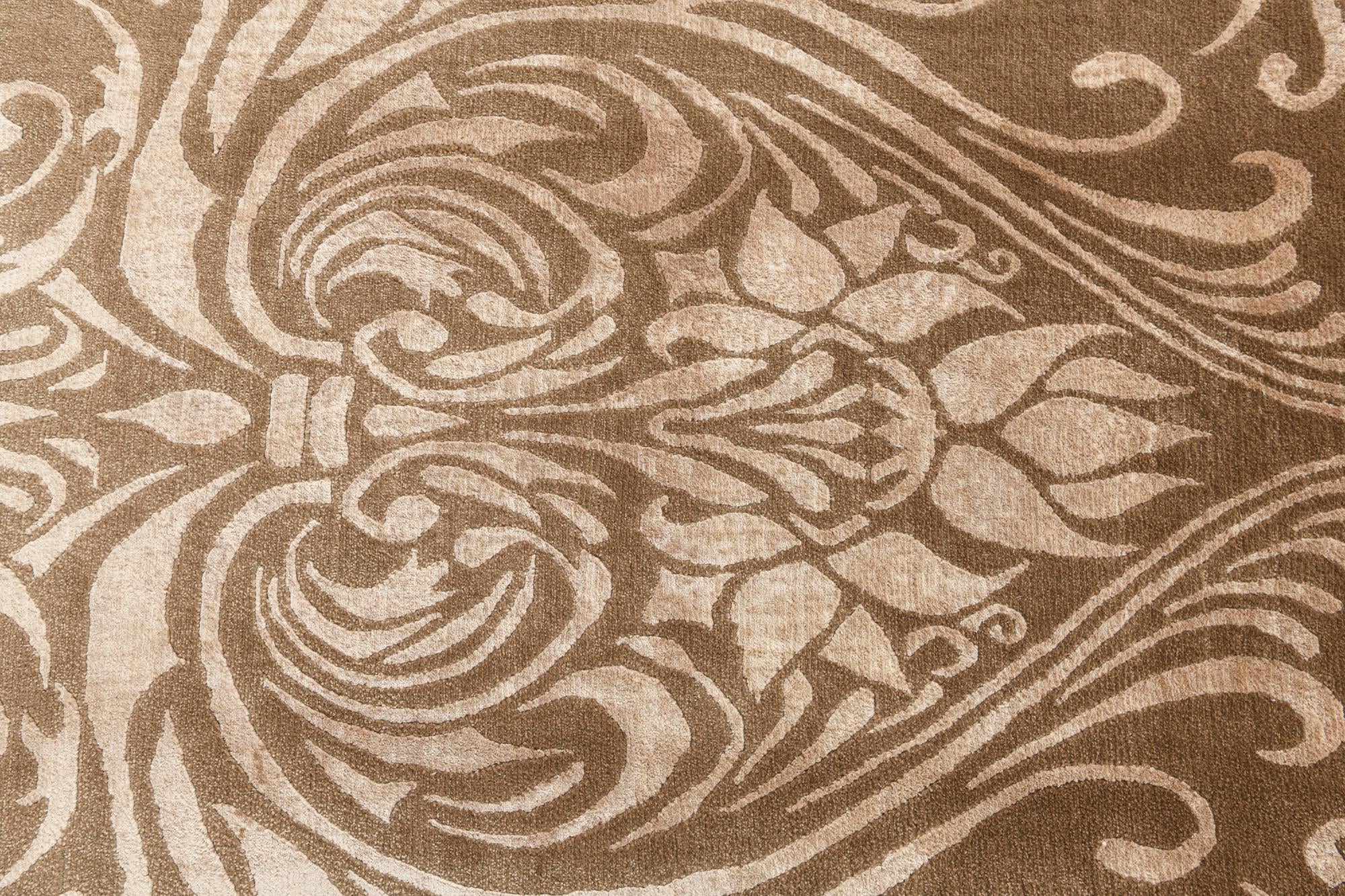 5' 7 x 7' 10 Hand Knotted Darya Wool Rug