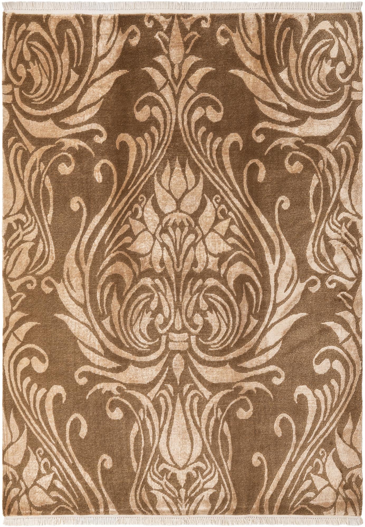 5' 7 x 7' 10 Hand Knotted Darya Wool Rug