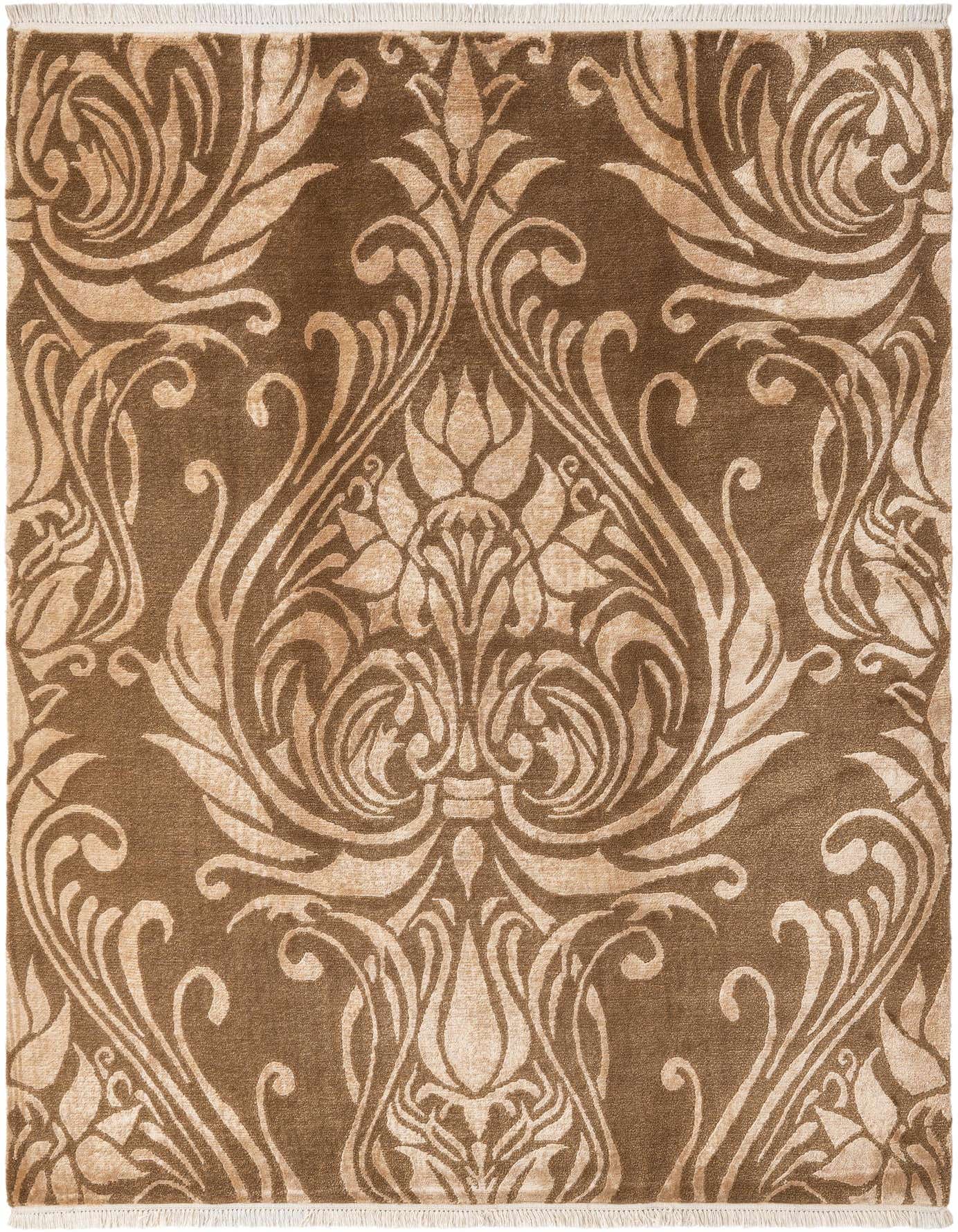 5' 7 x 7' 10 Hand Knotted Darya Wool Rug