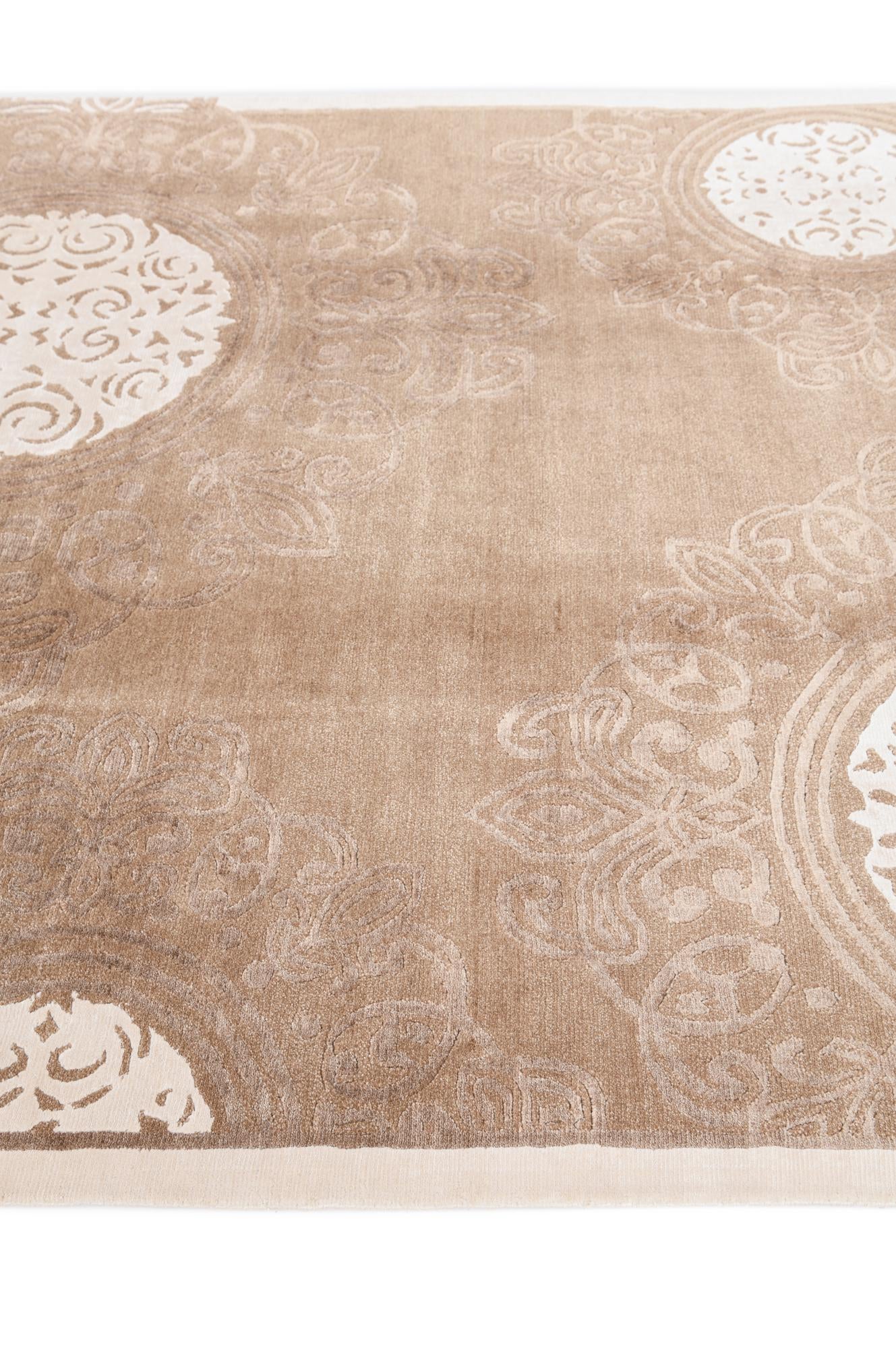 5' 7 x 8' 2 Hand Knotted Darya Wool Rug