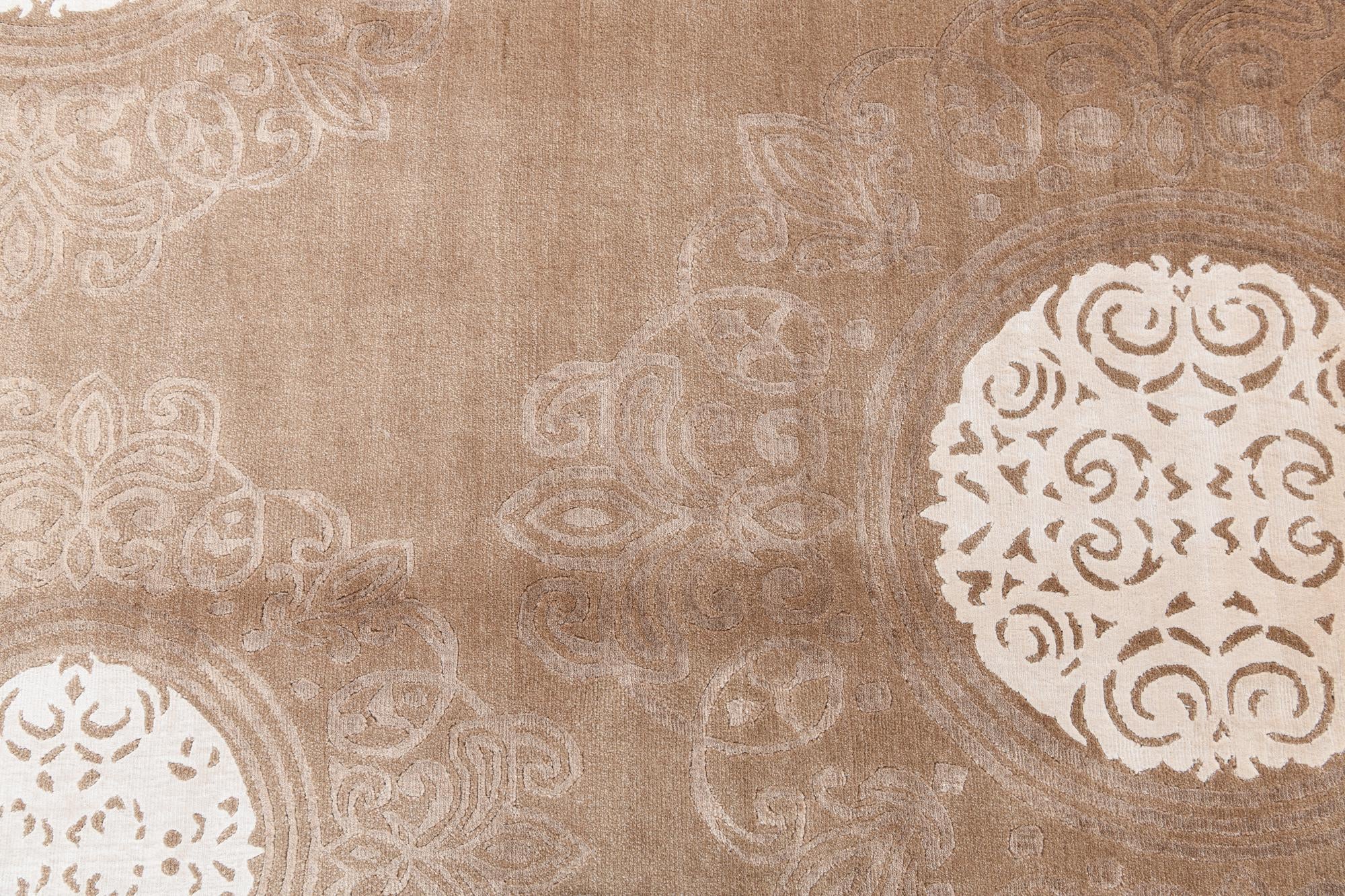 5' 7 x 8' 2 Hand Knotted Darya Wool Rug
