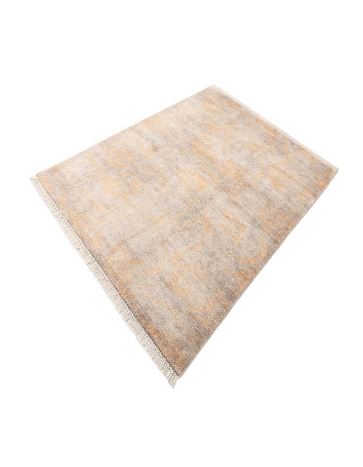 Detail image of 5' 7 x 8'  Hand Knotted Darya Wool Rug