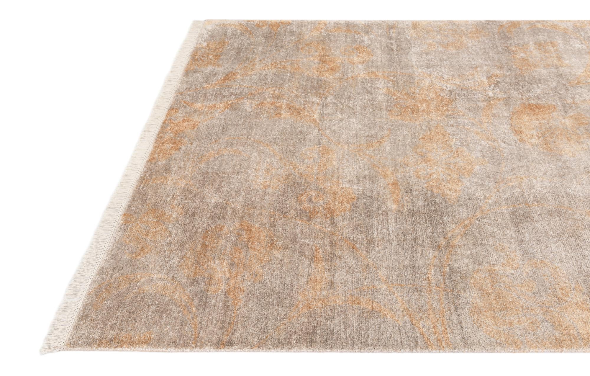 5' 7 x 8' Hand Knotted Darya Wool Rug