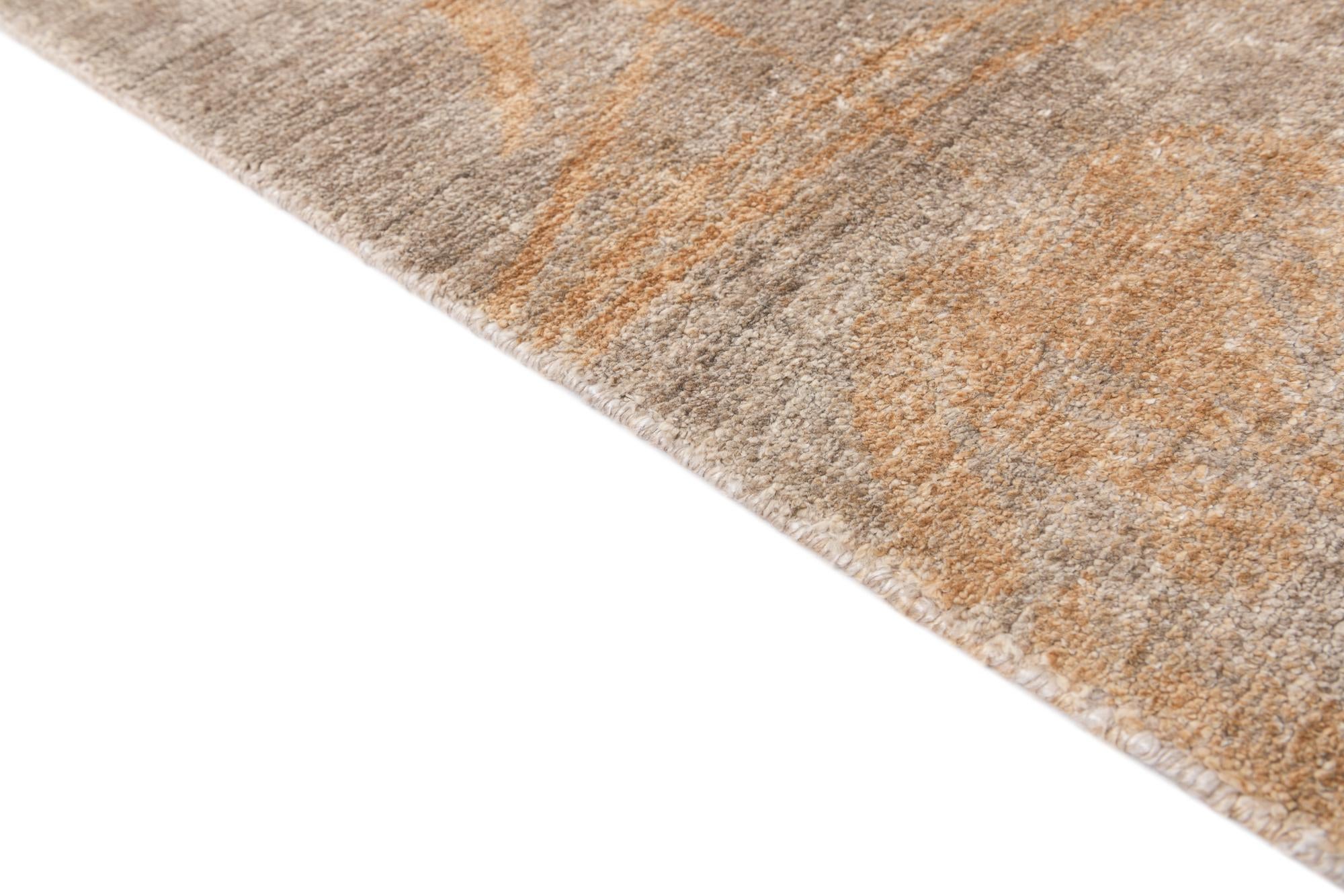 5' 7 x 8' Hand Knotted Darya Wool Rug