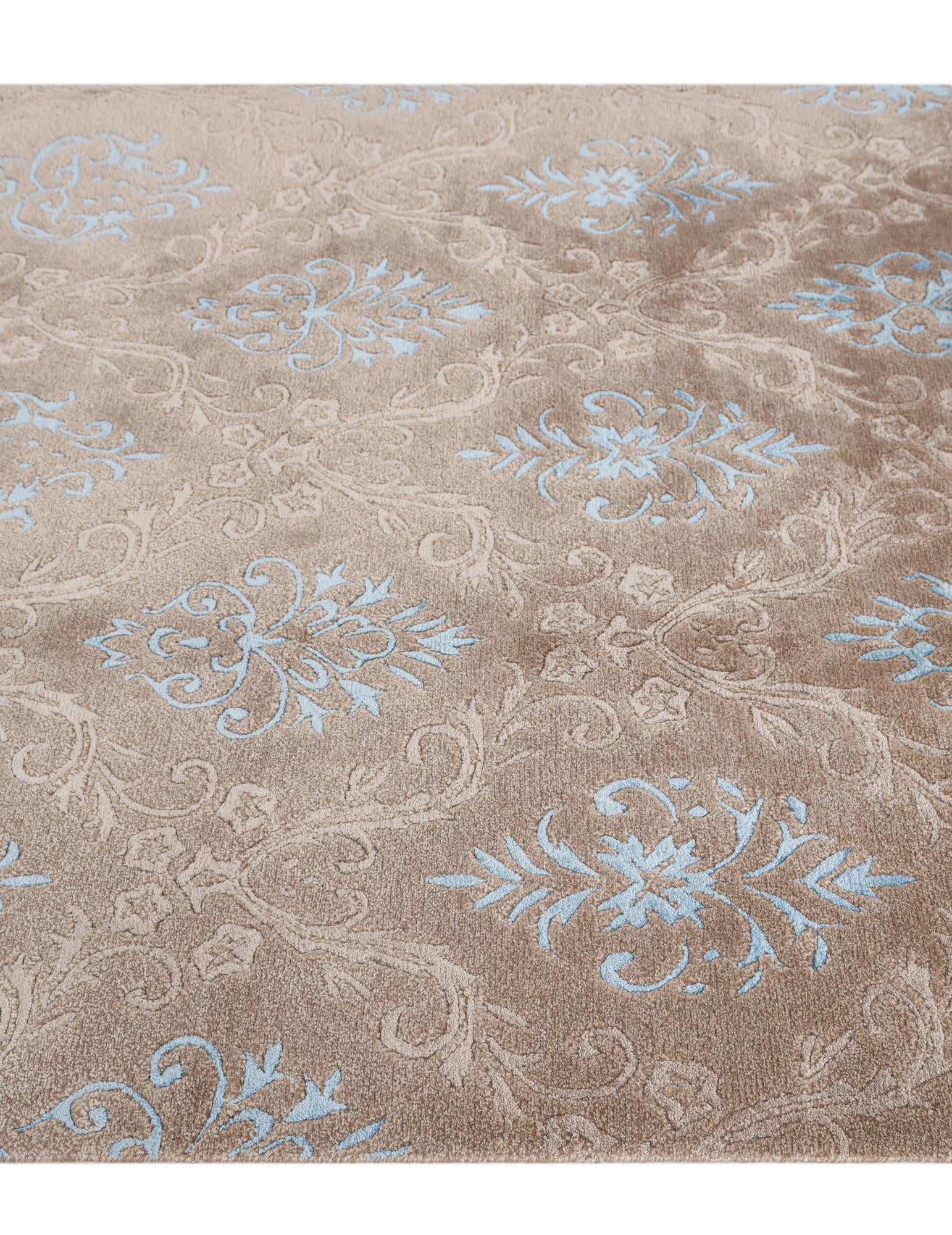 5' 7 x 7' 9 Hand Knotted Darya Wool Rug