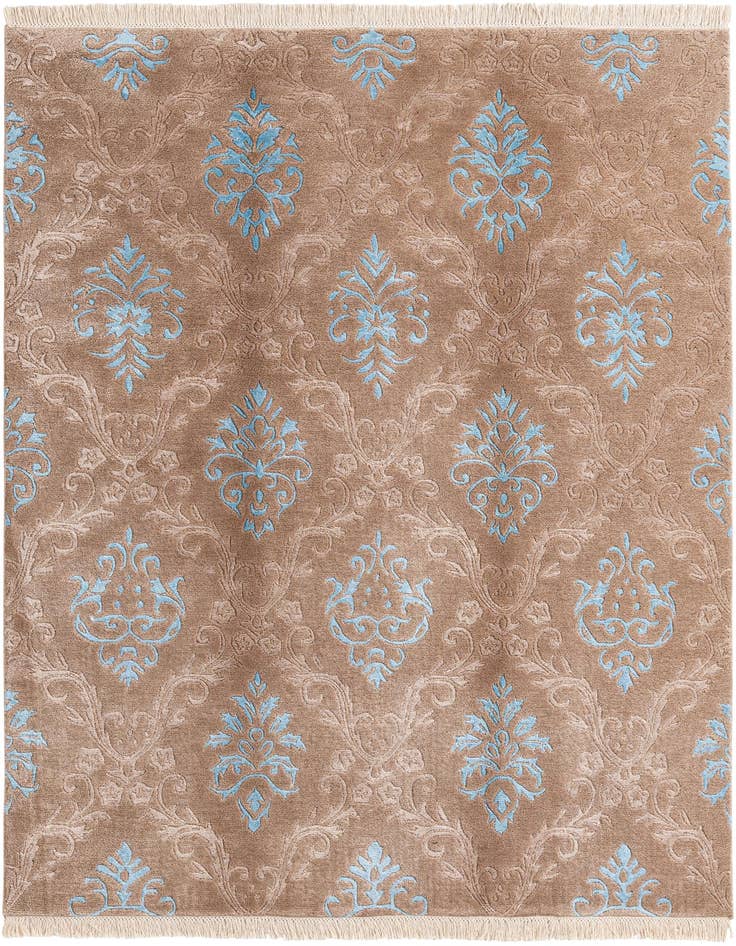 Detail image of 5' 7 x 7' 9 Hand Knotted Darya Wool Rug