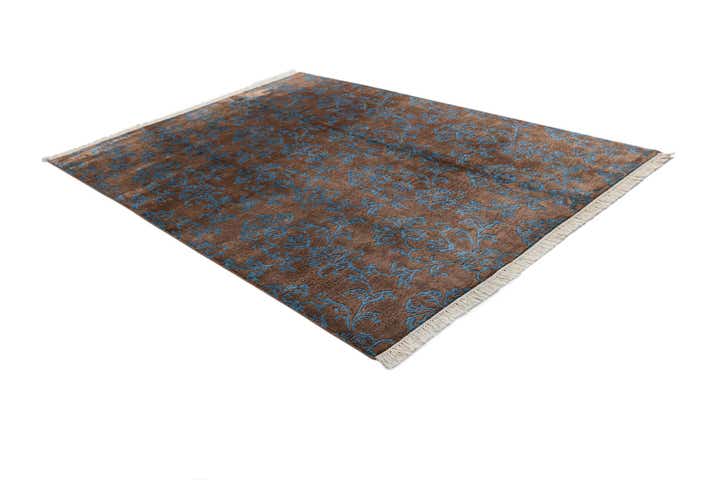 5' 7 x 7' 10 Hand Knotted Darya Wool Rug