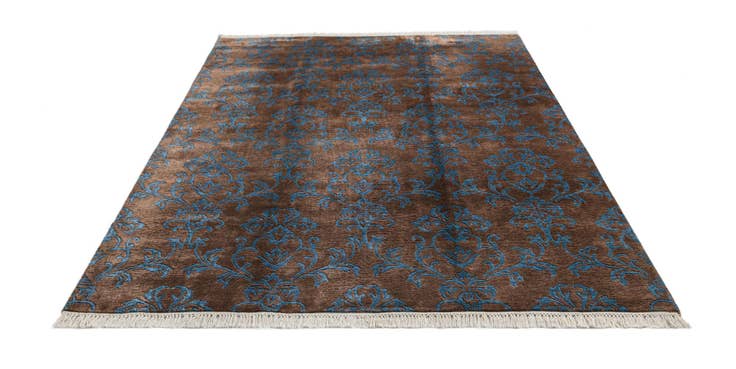 Detail image of 5' 7 x 7' 10 Hand Knotted Darya Wool Rug