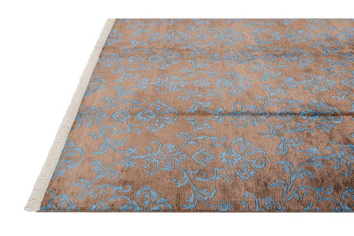 5' 7 x 7' 10 Hand Knotted Darya Wool Rug