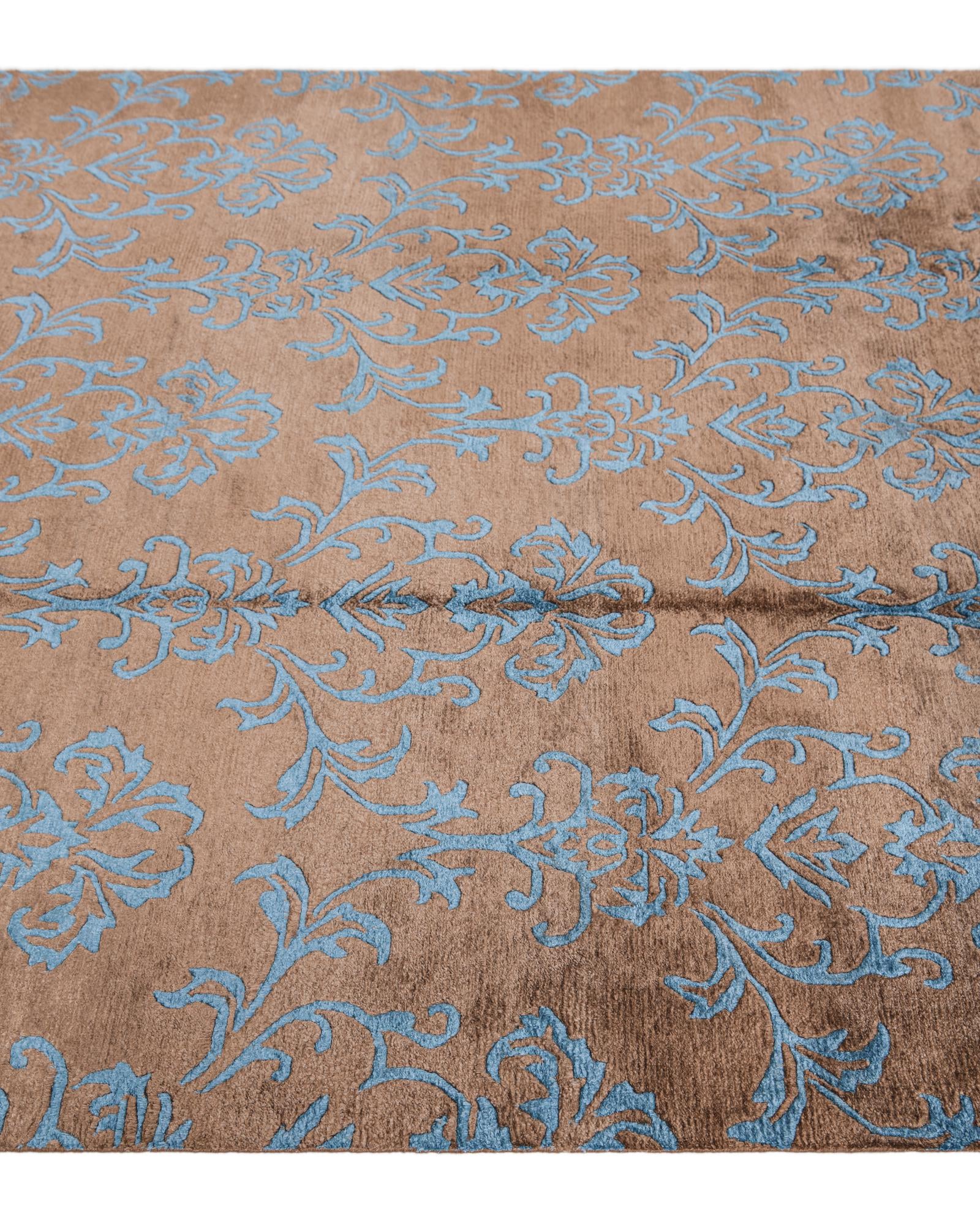 5' 7 x 7' 10 Hand Knotted Darya Wool Rug