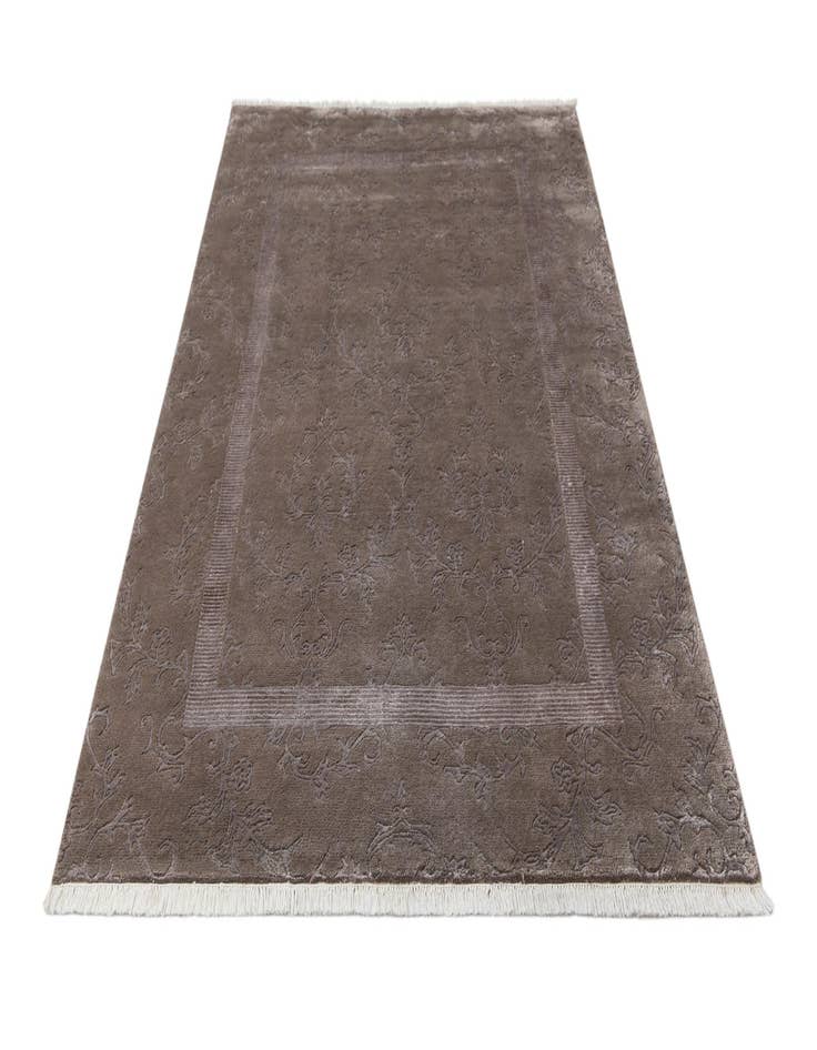 Detail image of 5' 8 x 8'  Hand Knotted Darya Wool Rug