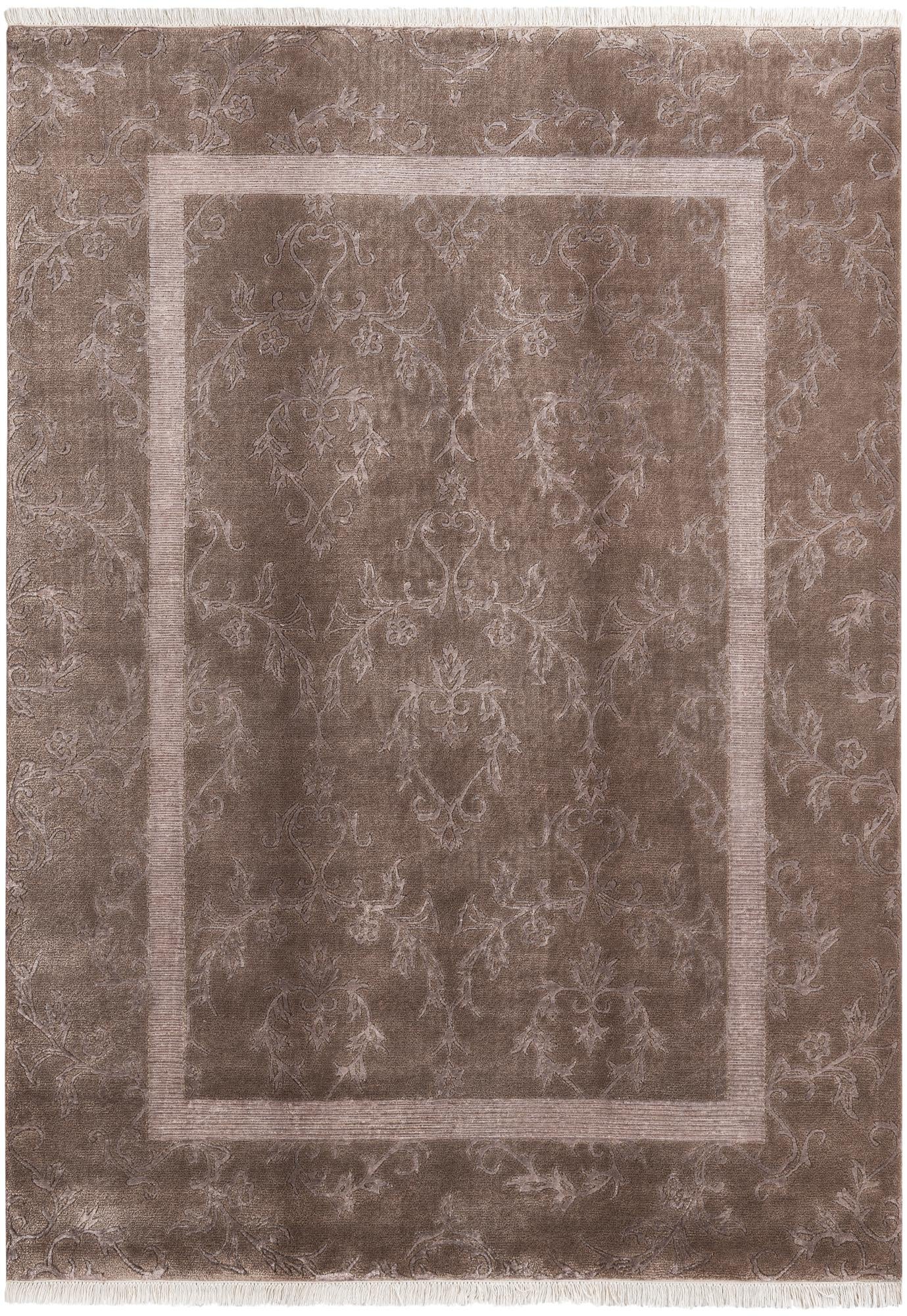 5' 8 x 8' Hand Knotted Darya Wool Rug