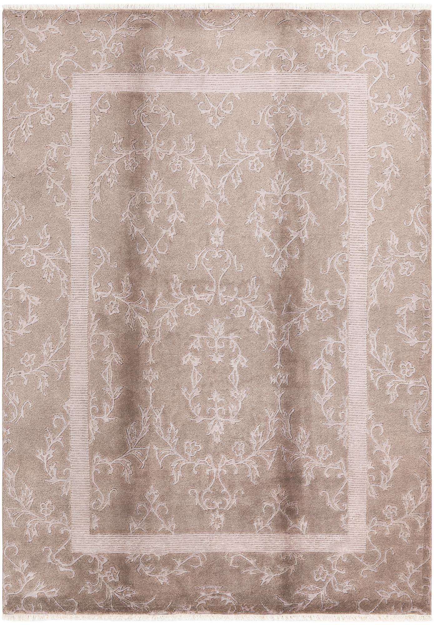 5' 7 x 8' Hand Knotted Darya Wool Rug