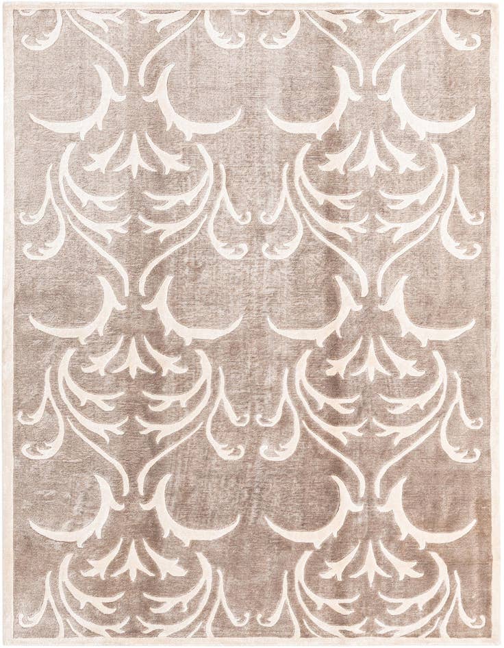 Detail image of 5' 9 x 7' 10 Hand Knotted Darya Wool Rug