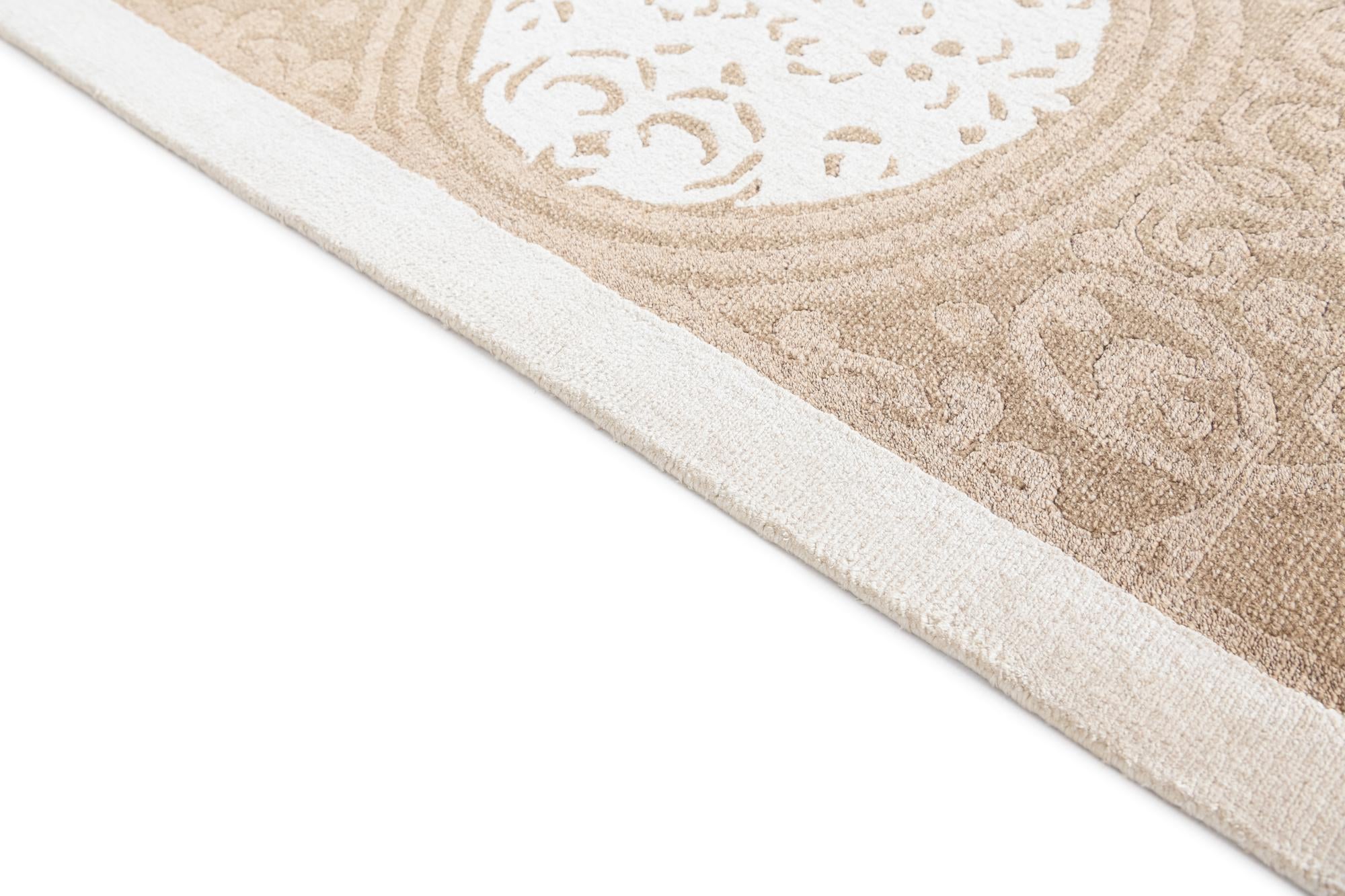 5' 9 x 8' 2 Hand Knotted Darya Wool Rug