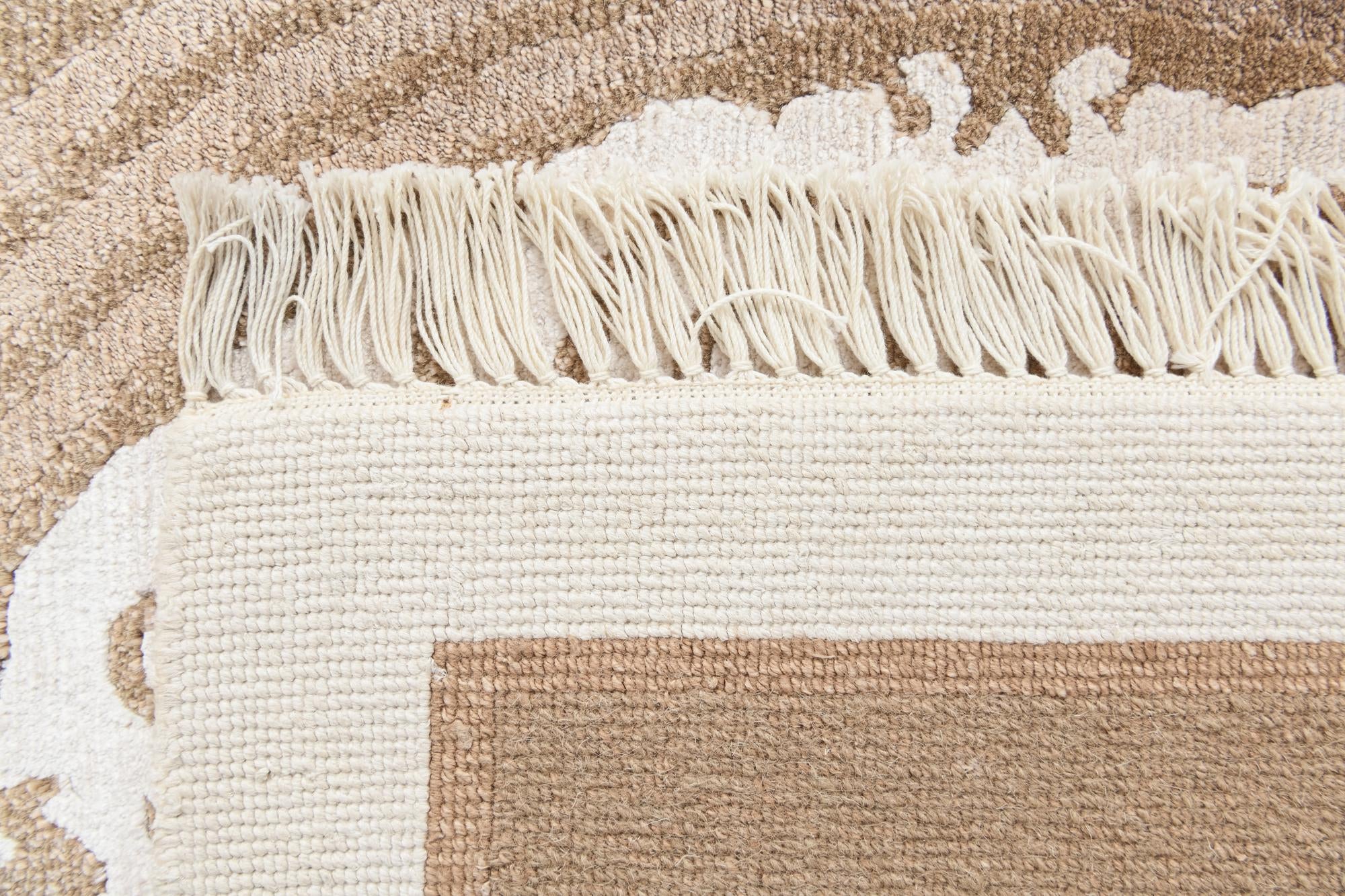 5' 9 x 8' 2 Hand Knotted Darya Wool Rug